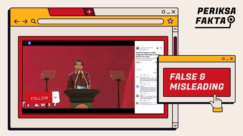 Benarkah Jokowi Ceraikan Megawati dan PDIP di Ambang Kehancuran? Benarkah Jokowi Ceraikan Megawati dan PDIP di Ambang Kehancuran?