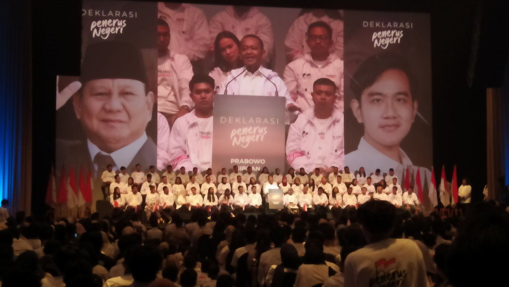 Relawan Penerus Negeri Deklarasikan Dukungan ke Prabowo-Gibran Relawan Penerus Negeri Deklarasikan Dukungan ke Prabowo-Gibran