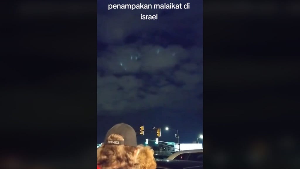 Benarkah Ada Penampakan Malaikat di Langit Israel? Benarkah Ada Penampakan Malaikat di Langit Israel?