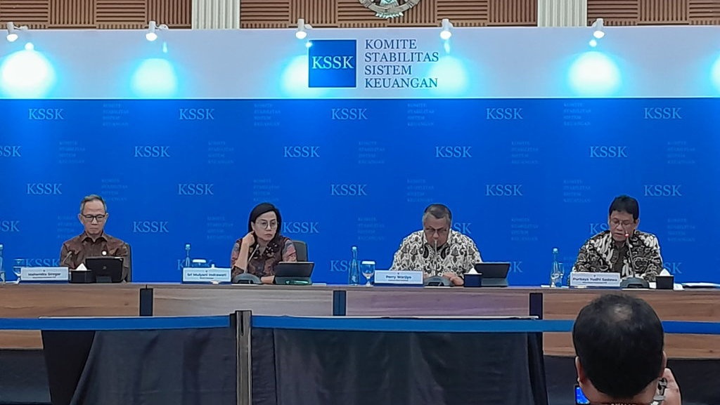 Menkeu Jamin Sistem Keuangan RI Stabil pada Kuartal III-2023 Menkeu Jamin Sistem Keuangan RI Stabil pada Kuartal III-2023
