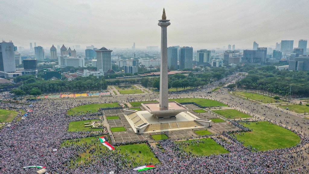 Acara Muhasabah Akhir Tahun di Monas, Rekayasa Lalin Disiapkan Acara Muhasabah Akhir Tahun di Monas, Rekayasa Lalin Disiapkan