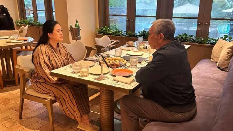 Puan Jenguk Luhut di Singapura, Bahas Pemilu-Ekonomi Karbon Puan Jenguk Luhut di Singapura, Bahas Pemilu-Ekonomi Karbon