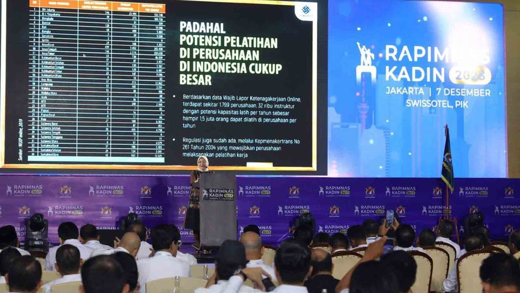Menaker: Potensi Pelatihan di Perusahaan Indonesia Cukup Besar Menaker: Potensi Pelatihan di Perusahaan Indonesia Cukup Besar