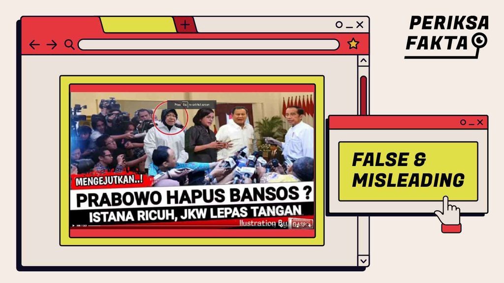 Benarkah Prabowo Berencana Hapus Program Bansos? Benarkah Prabowo Berencana Hapus Program Bansos?