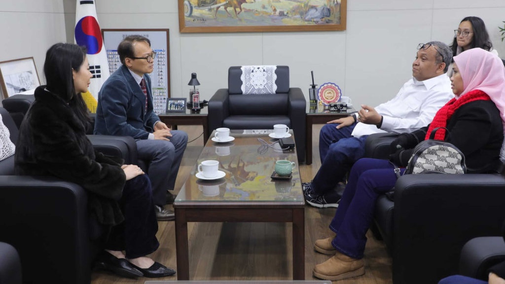 Kemnaker-Universitas Kyung Woon Jajaki Pelatihan Bahasa Korea Kemnaker-Universitas Kyung Woon Jajaki Pelatihan Bahasa Korea