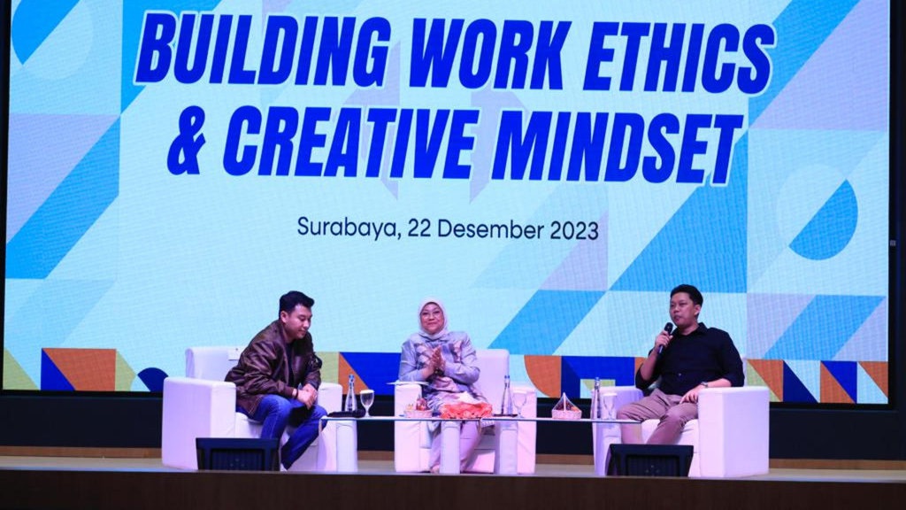 Menaker Ajak Generasi Z Tingkatkan Softskills & Berpikir Kreatif Menaker Ajak Generasi Z Tingkatkan Softskills & Berpikir Kreatif