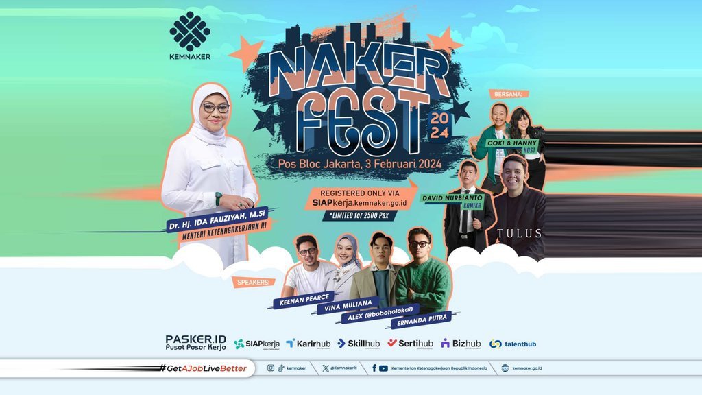Yuk Hadiri Naker Fest 2024, Isinya Wow! Yuk Hadiri Naker Fest 2024, Isinya Wow!