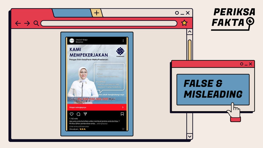 Beredar Penipuan Berkedok Lowongan Kerja yang Mencatut Kemnaker Beredar Penipuan Berkedok Lowongan Kerja yang Mencatut Kemnaker