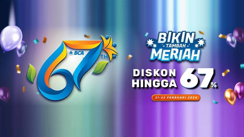 Promo Hut BCA 67 Makanan Hingga DANA dan Masa Berlaku Promo Hut BCA 67 Makanan Hingga DANA dan Masa Berlaku