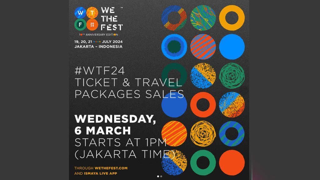 Link Tiket We The Fest 2024, Harga, dan Tata Cara Belinya Link Tiket We The Fest 2024, Harga, dan Tata Cara Belinya