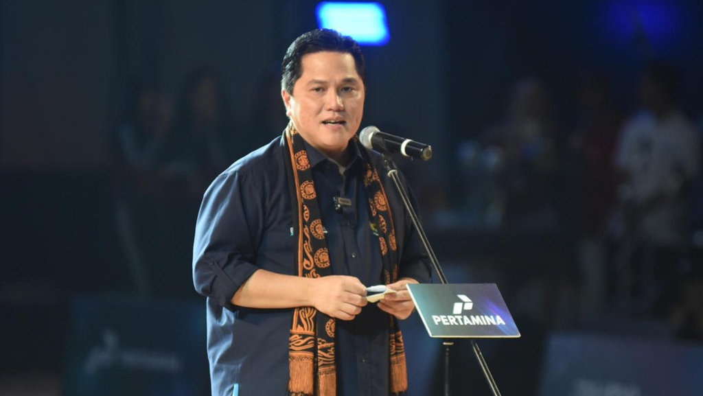 Erick Thohir Resmikan Gelanggang Generasi Muda Pertamina Erick Thohir Resmikan Gelanggang Generasi Muda Pertamina