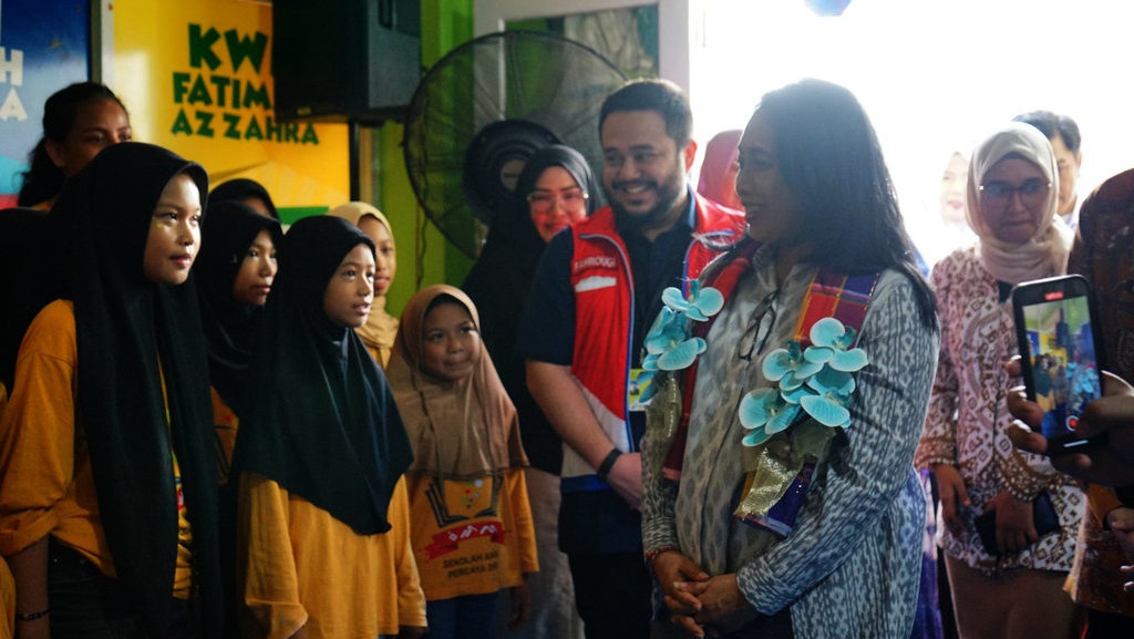 Menteri PPPA Apresiasi Program Binaan Pertamina di Sulsel Menteri PPPA Apresiasi Program Binaan Pertamina di Sulsel