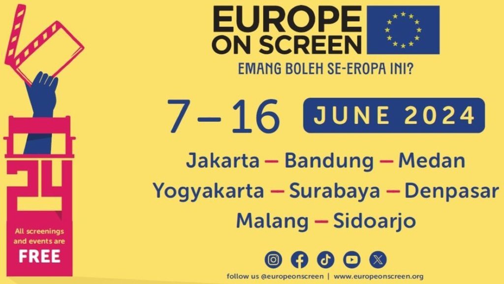 Festival Film Europe on Screen 2024, Jadwal dan Lokasinya Festival Film Europe on Screen 2024, Jadwal dan Lokasinya