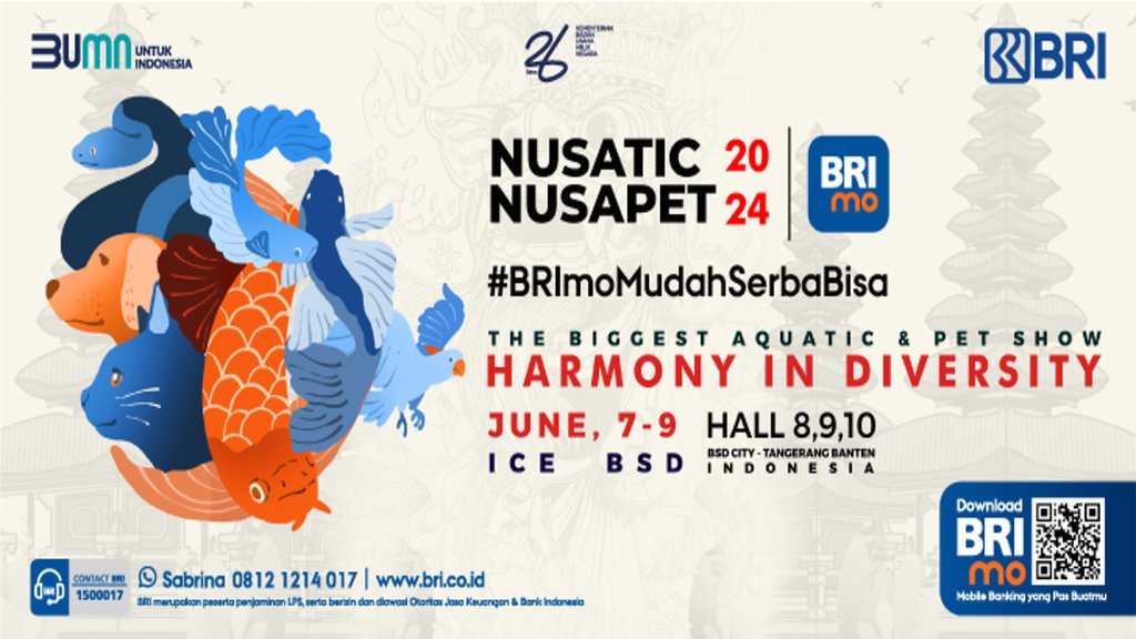 Jadi Partner Nusatic Nusapet 2024, BRImo Beri Banyak Penawaran Jadi Partner Nusatic Nusapet 2024, BRImo Beri Banyak Penawaran