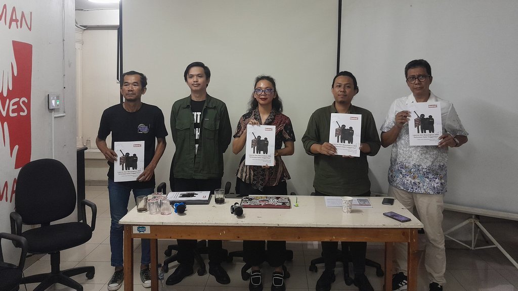 Kontras: Setahun Terakhir Polisi Terlibat dalam 641 Kekerasan Kontras: Setahun Terakhir Polisi Terlibat dalam 641 Kekerasan