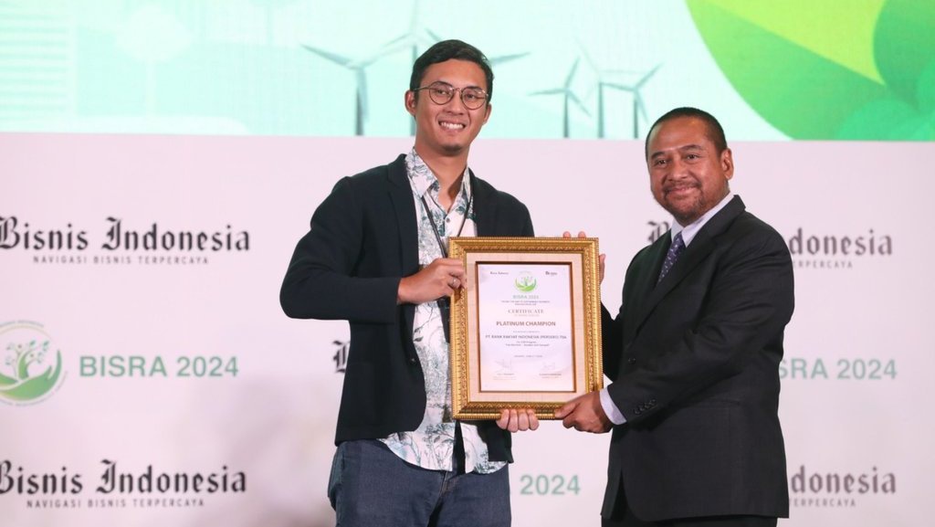 Upaya BRI Atasi Sampah Buahkan Penghargaan BISRA Awards 2024 Upaya BRI Atasi Sampah Buahkan Penghargaan BISRA Awards 2024