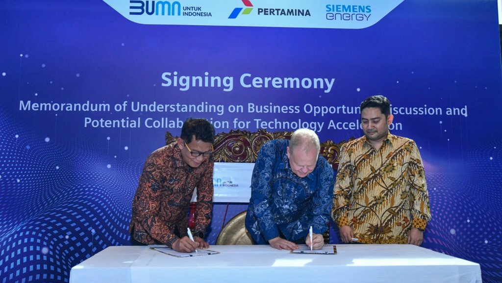 Pertamina & Siemens Energy Siapkan Transisi Energi Berkelanjutan Pertamina & Siemens Energy Siapkan Transisi Energi Berkelanjutan