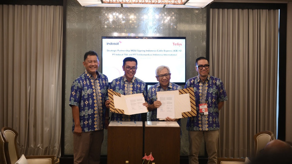 Telin dan Indosat Kembangkan Indonesia Cable System Express 2 Telin dan Indosat Kembangkan Indonesia Cable System Express 2