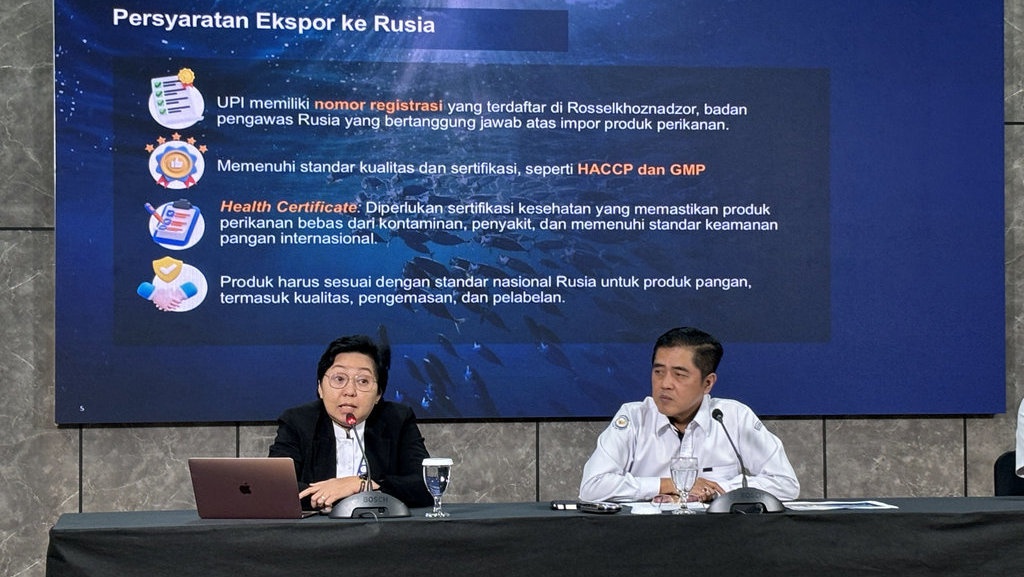 Pejabat KKP Beberkan Syarat Ekspor Perikanan Indonesia ke Rusia Pejabat KKP Beberkan Syarat Ekspor Perikanan Indonesia ke Rusia