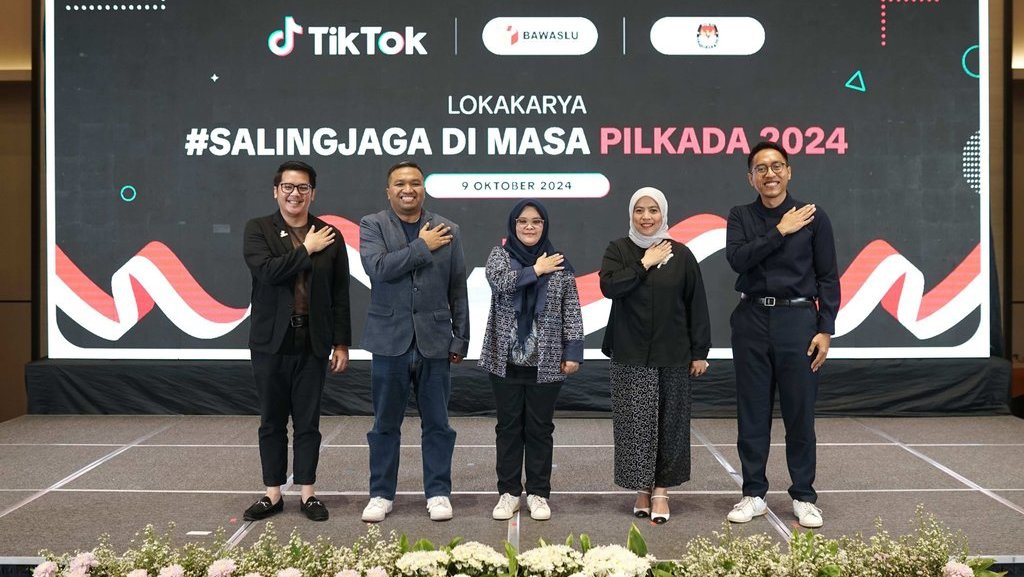 TikTok dan Bawaslu-KPU Kolaborasi Jaga Integritas Pilkada 2024 TikTok dan Bawaslu-KPU Kolaborasi Jaga Integritas Pilkada 2024