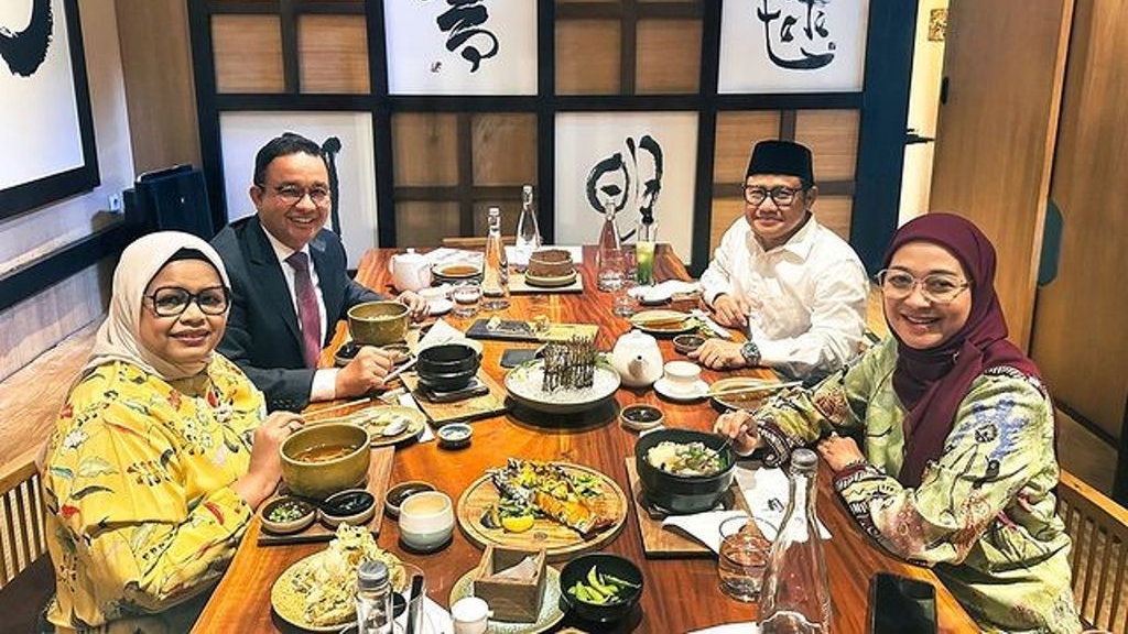 Makan Siang Bareng Anies, Cak Imin Minta Restu Masuk Kabinet Makan Siang Bareng Anies, Cak Imin Minta Restu Masuk Kabinet