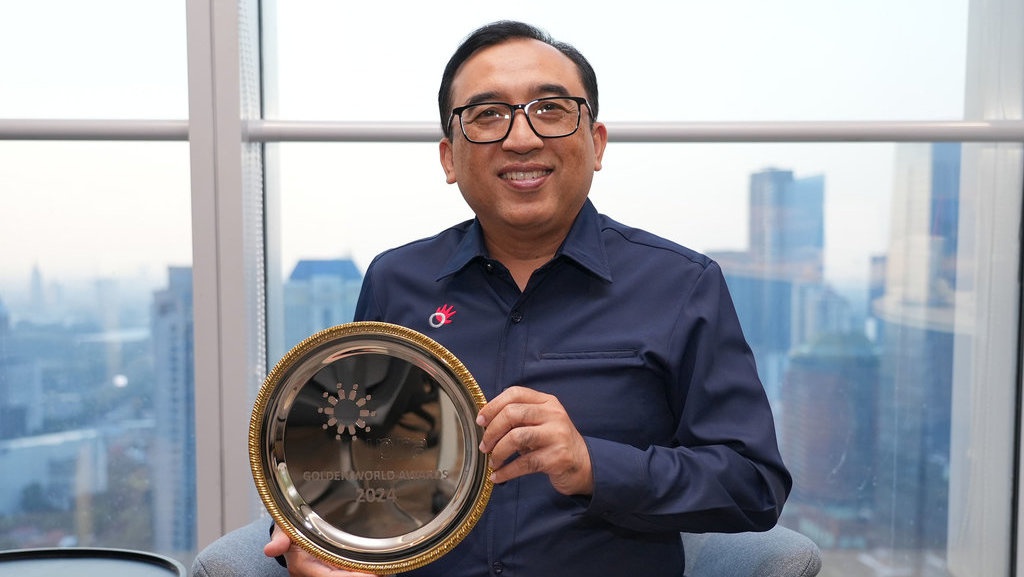 Telkom Raih Penghargaan Internasional Golden World Award 2024 Telkom Raih Penghargaan Internasional Golden World Award 2024