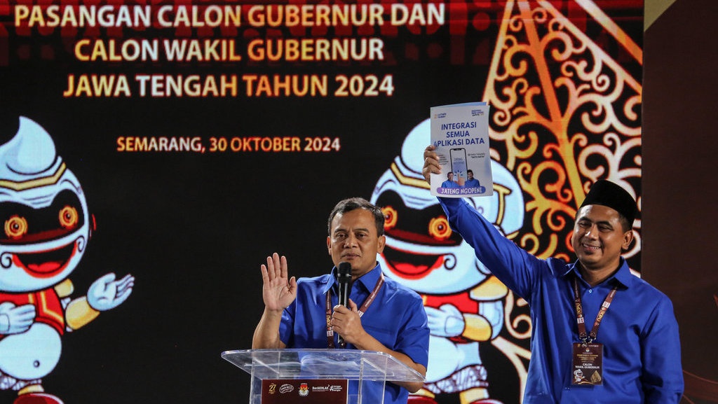 Survei Indikator Politik: Luthfi Ungguli Andika Perkasa Survei Indikator Politik: Luthfi Ungguli Andika Perkasa