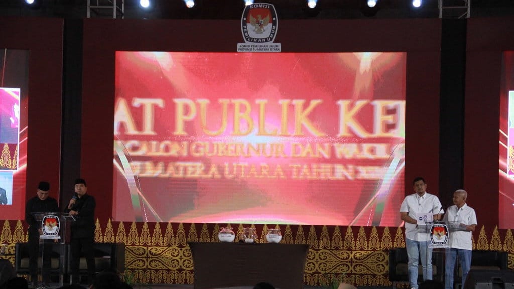 Bobby Ungkit Infrastruktur, Edy Sindir Isu Blok Medan di Debat Bobby Ungkit Infrastruktur, Edy Sindir Isu Blok Medan di Debat