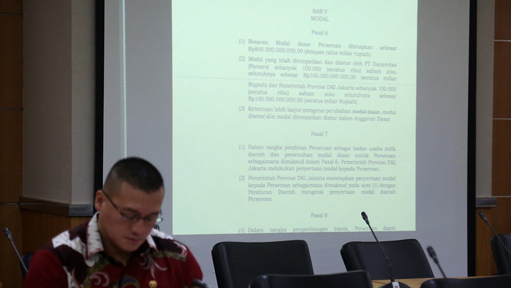 DPRD DKI: Kami Ingin Ada Saham Mayoritas BUMD di PT JIEP DPRD DKI: Kami Ingin Ada Saham Mayoritas BUMD di PT JIEP