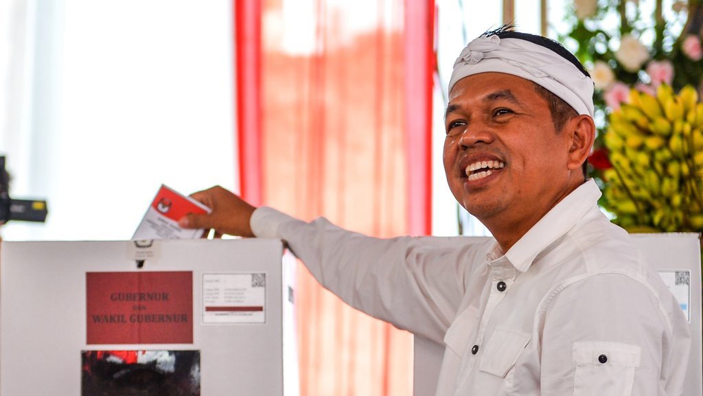 Dedi Mulyadi-Erwan Setiawan Menang Telak di TPS Prabowo Dedi Mulyadi-Erwan Setiawan Menang Telak di TPS Prabowo