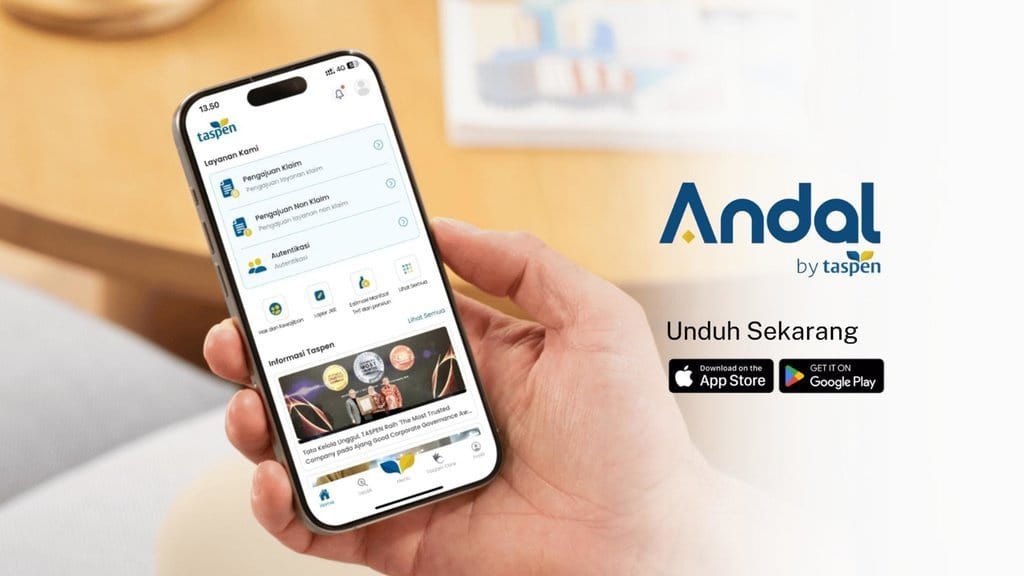 Autentikasi Semakin Mudah, Dengan Superapps Andal by Taspen Autentikasi Semakin Mudah, Dengan Superapps Andal by Taspen