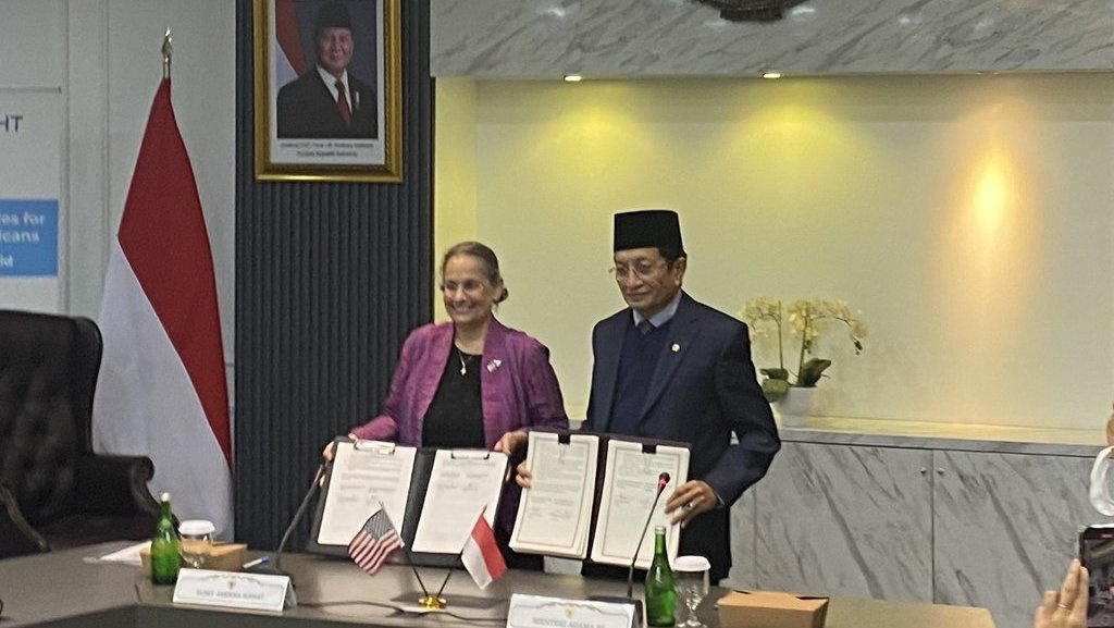 Kemenag & Kedubes AS Teken MoU, Santri Bisa Dapat Beasiswa AS Kemenag & Kedubes AS Teken MoU, Santri Bisa Dapat Beasiswa AS