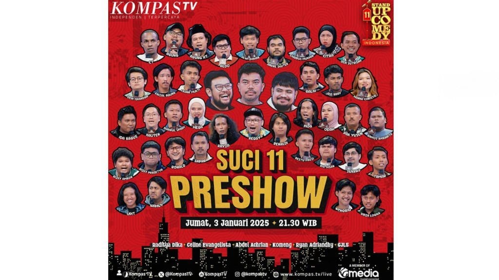 Jadwal Tayang SUCI Season 11 Tahun 2025 dan Daftar Pesertanya Jadwal Tayang SUCI Season 11 Tahun 2025 dan Daftar Pesertanya