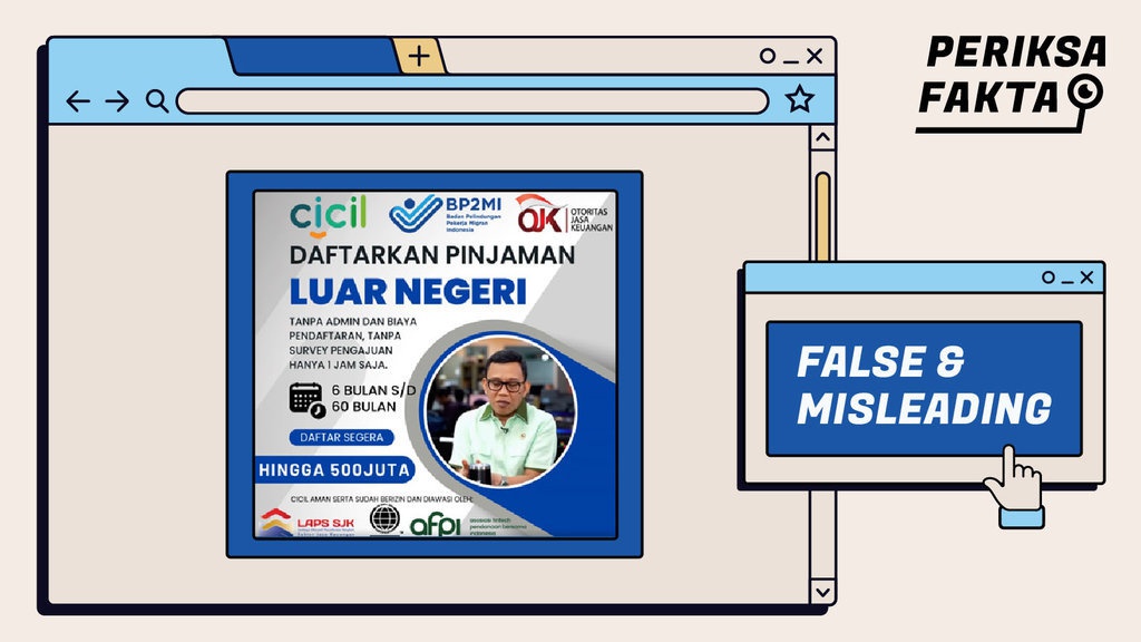 Hoaks Bantuan Pinjaman Dana Darurat dari Kementerian P2MI Hoaks Bantuan Pinjaman Dana Darurat dari Kementerian P2MI
