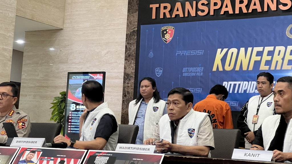 Bareskrim Tangkap Pelaku Penipuan Deepfake Video Wajah Prabowo Bareskrim Tangkap Pelaku Penipuan Deepfake Video Wajah Prabowo