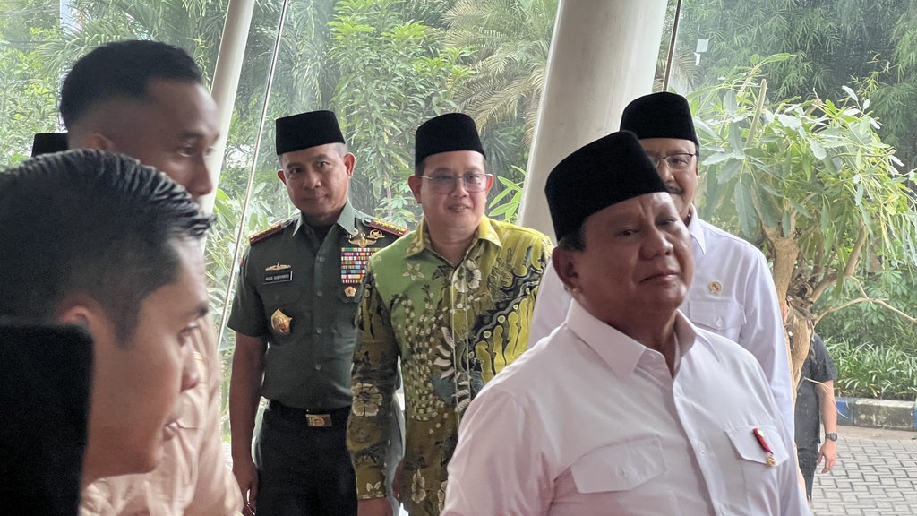 Prabowo: Ada yang Mau Pisahkan Saya Sama Pak Jokowi, Lucu Juga Prabowo: Ada yang Mau Pisahkan Saya Sama Pak Jokowi, Lucu Juga