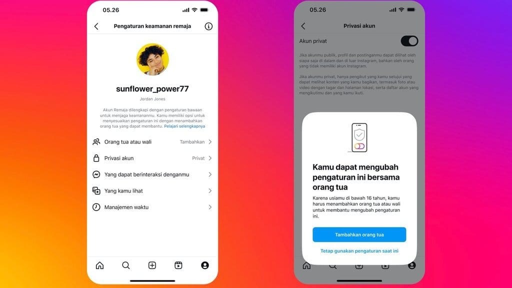 Lindungi Remaja, Akun Remaja Instagram Hadir di Asia Pasifik Lindungi Remaja, Akun Remaja Instagram Hadir di Asia Pasifik