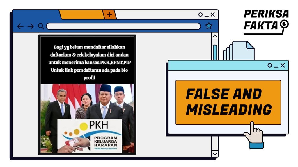 Hoaks Tautan Bantuan Sosial PKH Tahun 2024 Hoaks Tautan Bantuan Sosial PKH Tahun 2024