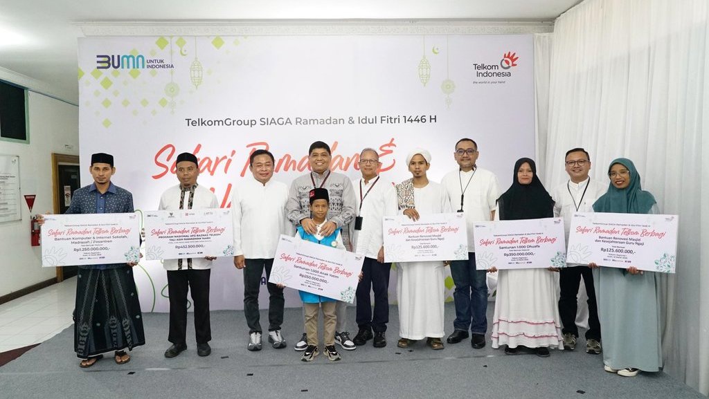 TelkomGroup Jamin Jaringan Aman Selama Ramadhan & Idulfitri 2025 TelkomGroup Jamin Jaringan Aman Selama Ramadhan & Idulfitri 2025