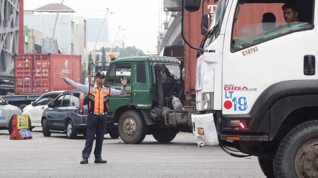 Polisi Akan Terapkan Rekayasa Lalin di Pelabuhan Tanjung Priok Polisi Akan Terapkan Rekayasa Lalin di Pelabuhan Tanjung Priok