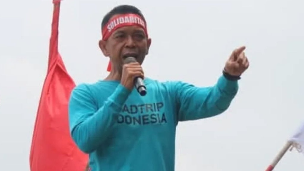 Ketua Umum KPBI Sempat Ditangkap saat Demo di Tanjung Priok Ketua Umum KPBI Sempat Ditangkap saat Demo di Tanjung Priok