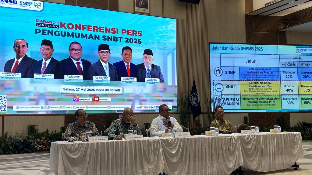 253.421 Peserta SNPMB 2025 Jalur SNBT Dinyatakan Lulus 253.421 Peserta SNPMB 2025 Jalur SNBT Dinyatakan Lulus