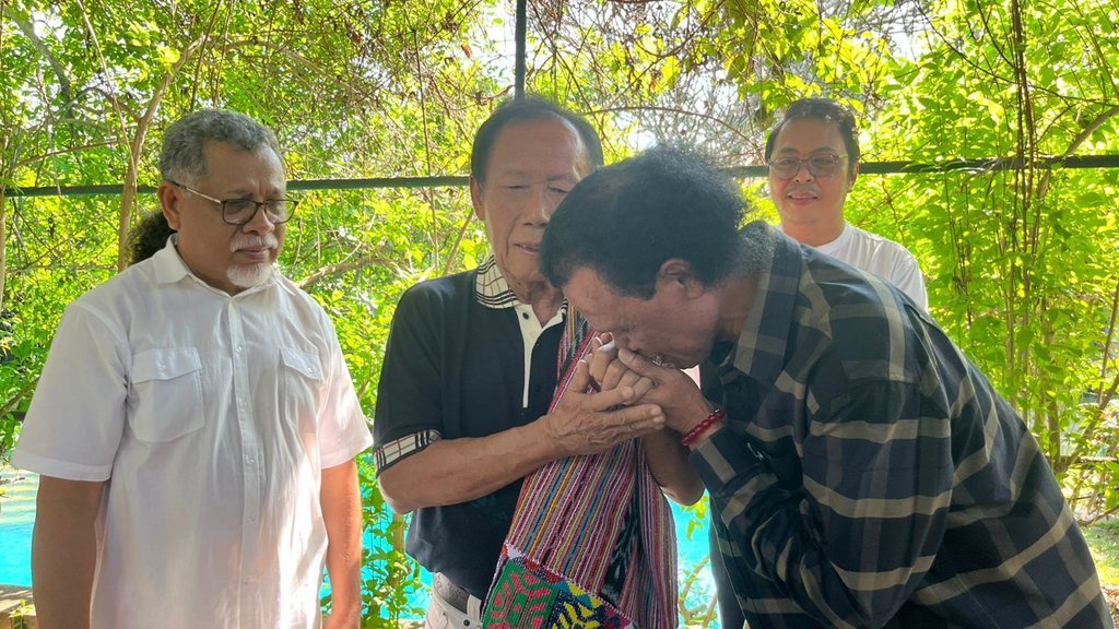 Hercules Minta Maaf ke Sutiyoso usai Saling Sindir Hercules Minta Maaf ke Sutiyoso usai Saling Sindir