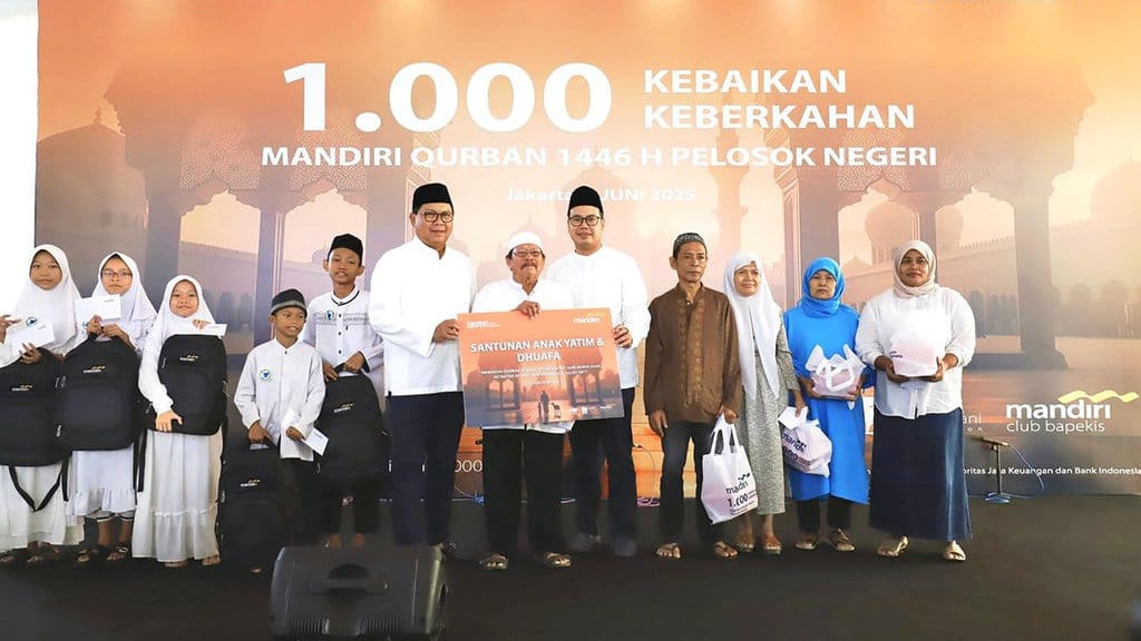 Bank Mandiri Perkuat Komitmen pada Masyarakat via Program Kurban Bank Mandiri Perkuat Komitmen pada Masyarakat via Program Kurban