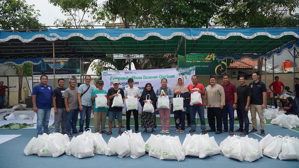 Idul Adha, Pegadaian Kanwil XI Semarang Salurkan 70 Hewan Kurban Idul Adha, Pegadaian Kanwil XI Semarang Salurkan 70 Hewan Kurban
