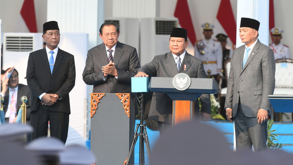 Minta Mahasiswa Unhan Teladani SBY, Prabowo: Saya Anomali Minta Mahasiswa Unhan Teladani SBY, Prabowo: Saya Anomali