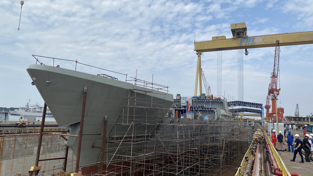 Menanti Fregat Merah Putih, Kapal Perang Modern Buatan PT PAL Menanti Fregat Merah Putih, Kapal Perang Modern Buatan PT PAL