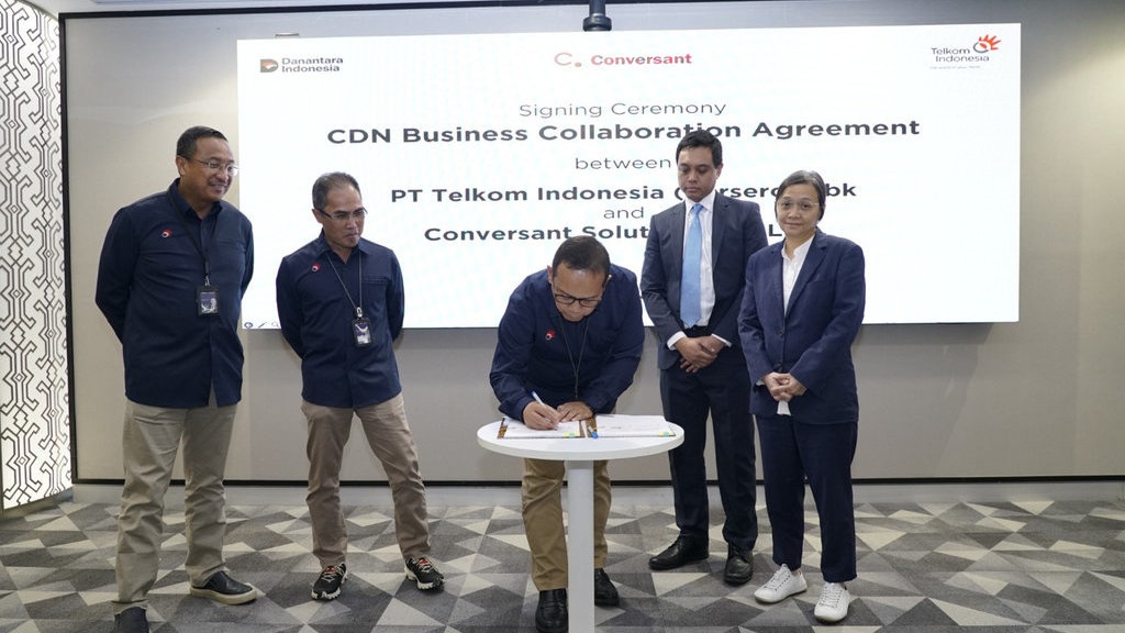 Telkom dan Conversant Hadirkan Layanan Distribusi Konten Cepat Telkom dan Conversant Hadirkan Layanan Distribusi Konten Cepat