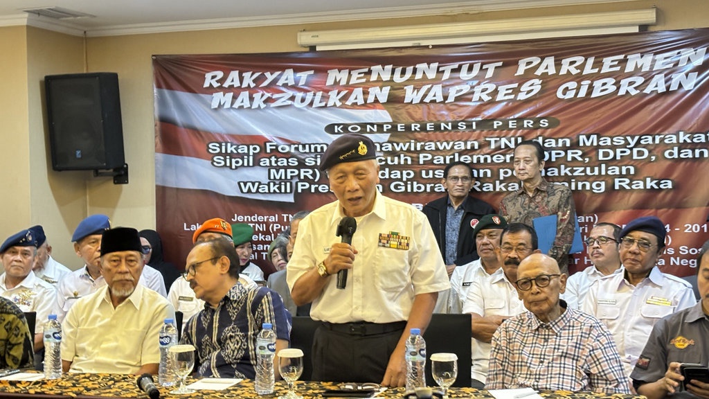 Purnawirawan TNI Siapkan Cara Paksaan untuk Pemakzulan Gibran Purnawirawan TNI Siapkan Cara Paksaan untuk Pemakzulan Gibran