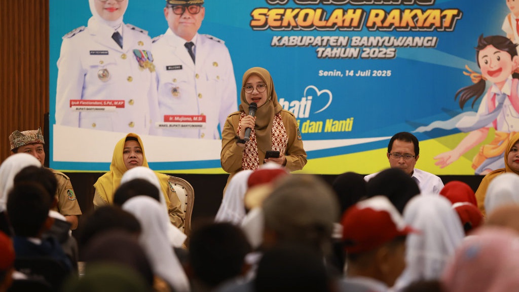 Sekolah Rakyat Dimulai, Bupati Banyuwangi Harap Siswa Nyaman Sekolah Rakyat Dimulai, Bupati Banyuwangi Harap Siswa Nyaman